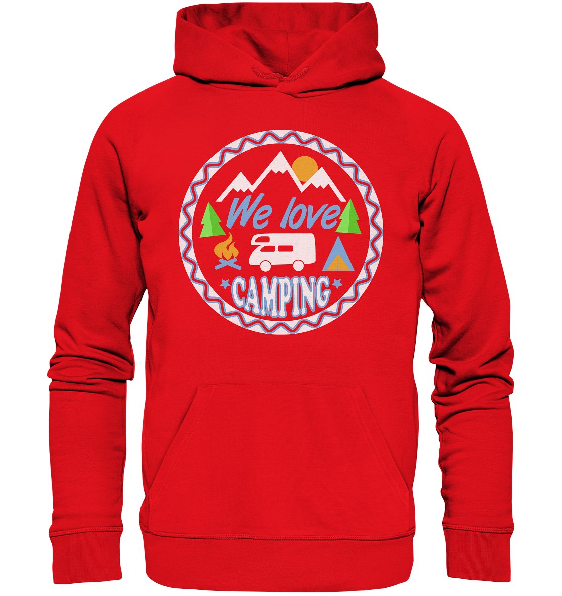 We Love Camping | Premium Organic Hoodie