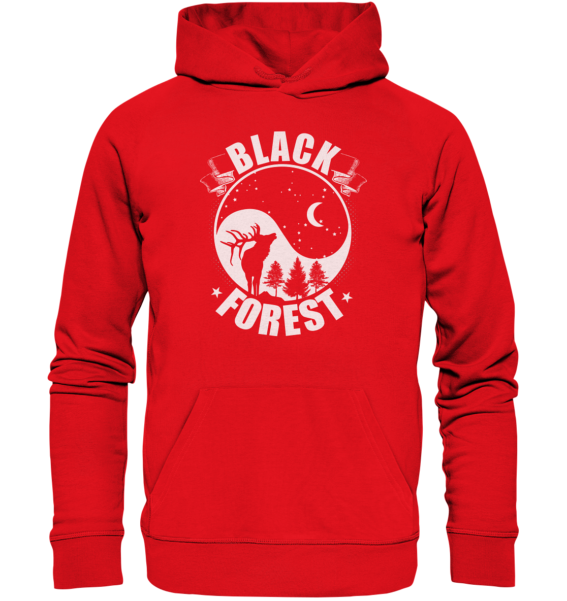 Black Forest Night | Premium Organic Hoodie
