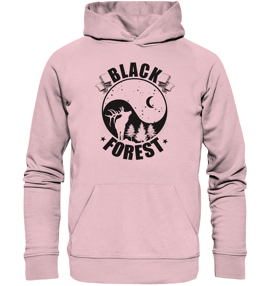 Black Forest Night | Premium Organic Hoodie