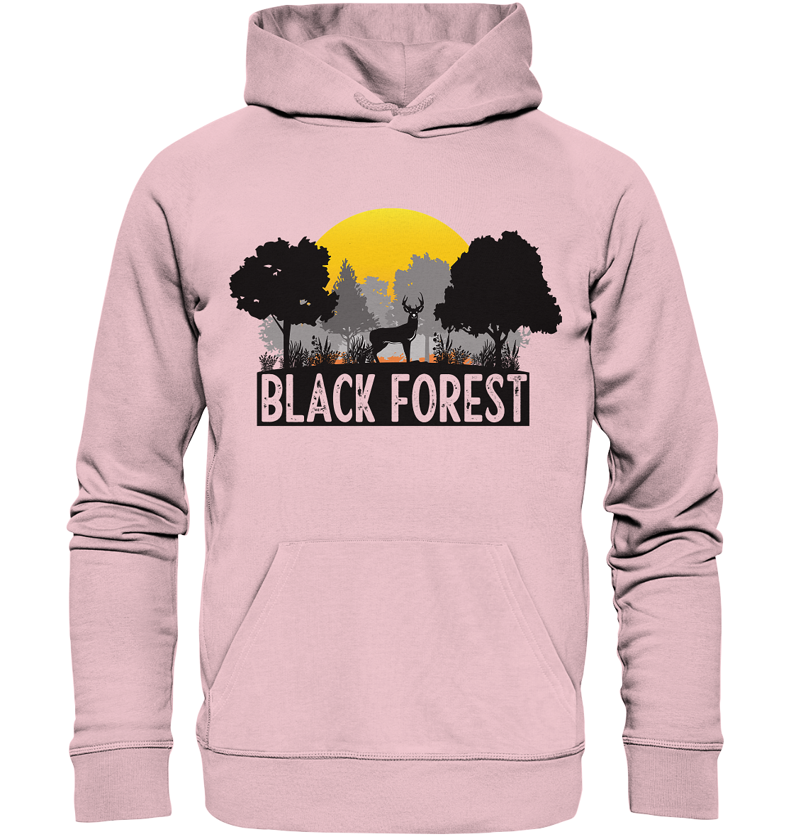 Black Forest Sunset - Organic Hoodie