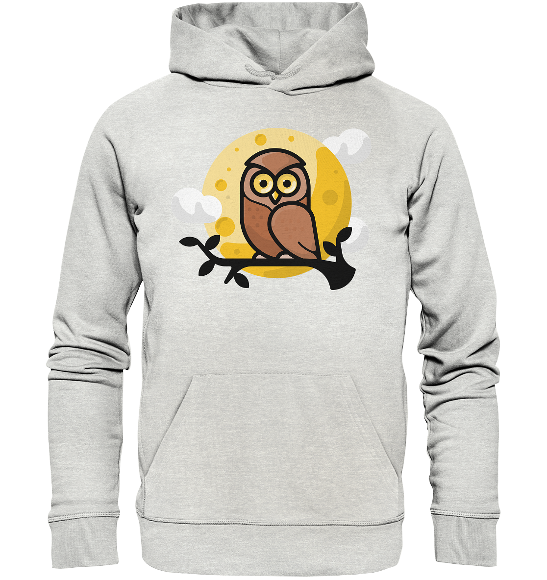 Eule der Nacht | Organic Hoodie