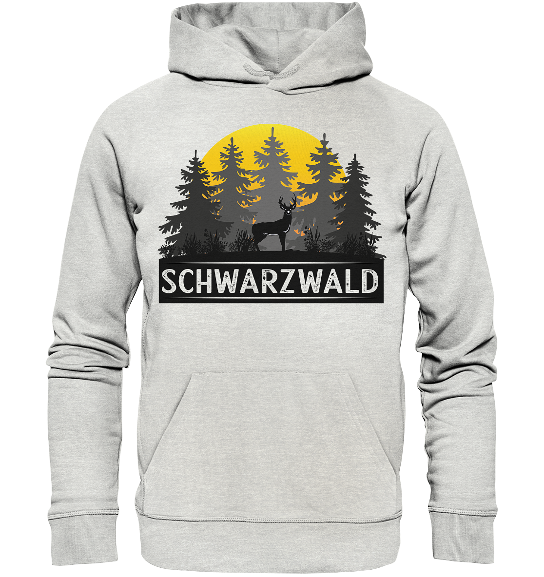 Schwarzwald Sonnenuntergang | Bio Hoodie Organic