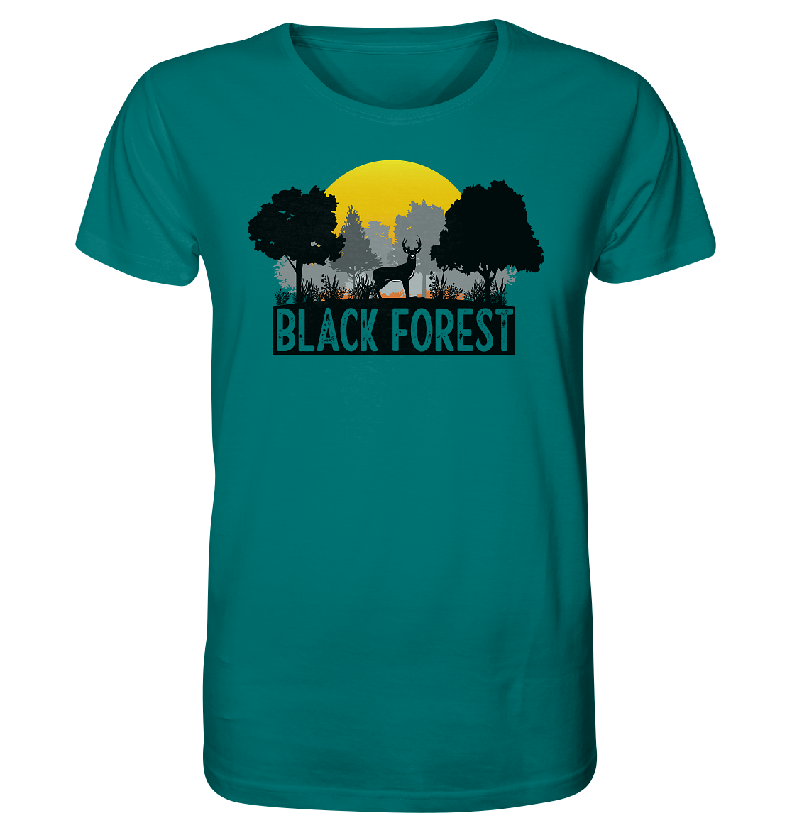 Black Forest Hirsch | Organic T-Shirt