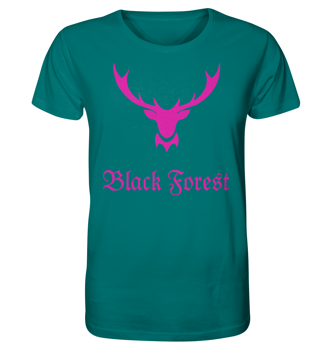 Black Forest Hirschgeweih | Organic T-Shirt