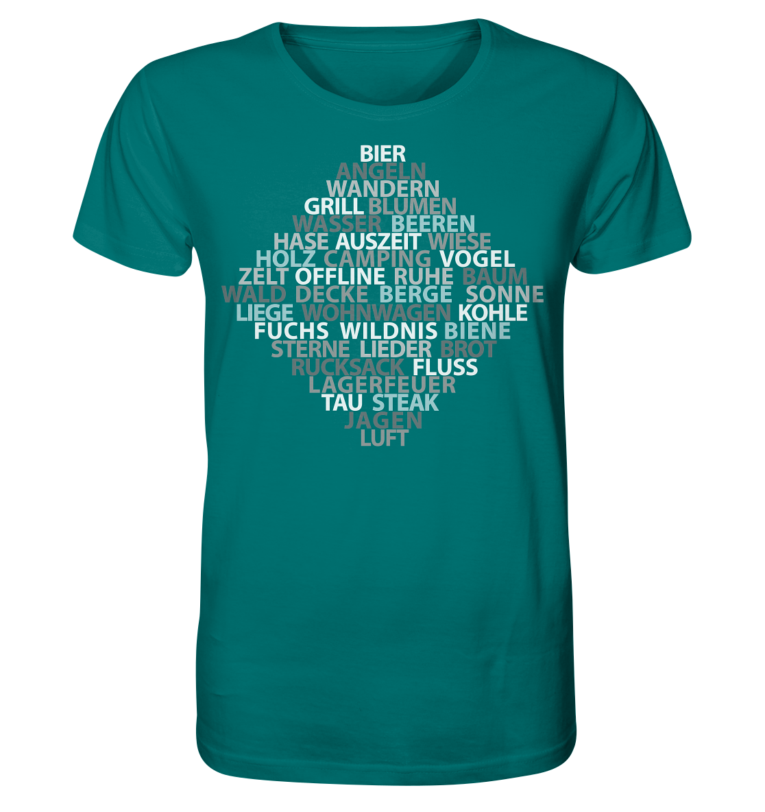 Wortsalat der Natur | Organic T-Shirt