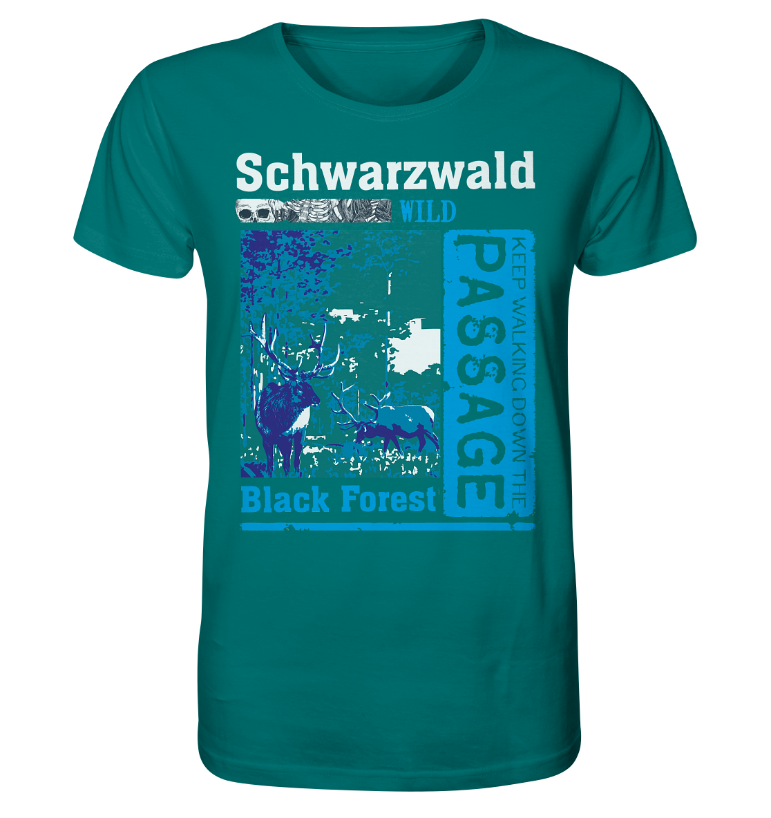 Schwarzwald Wild Passage | Bio T-Shirt Organic
