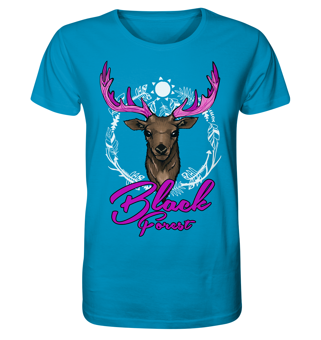 Black Forest Hirsch | Organic T-Shirt