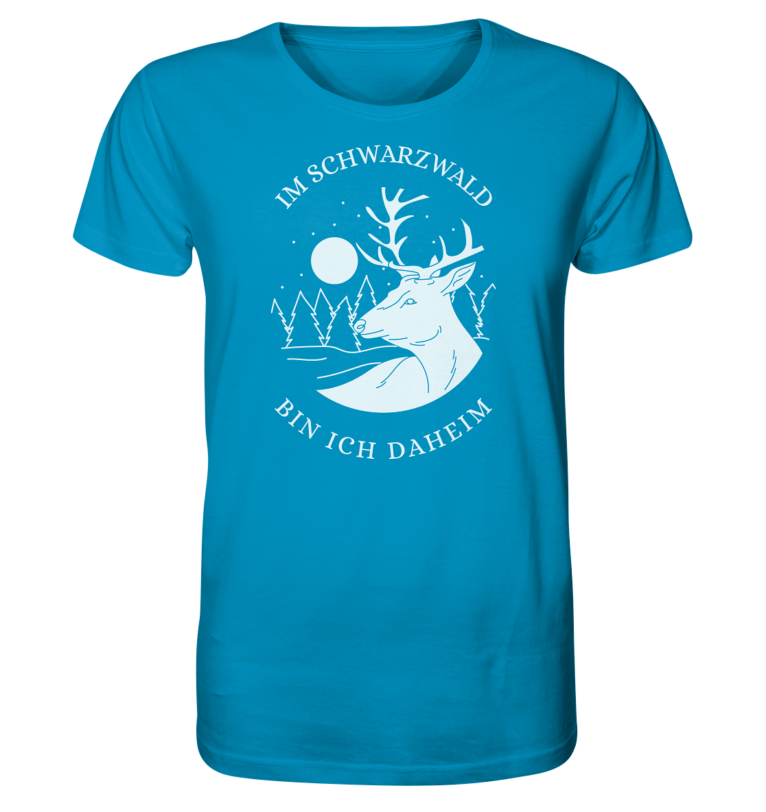 Schwarzwald Hirsch | Organic T-Shirt