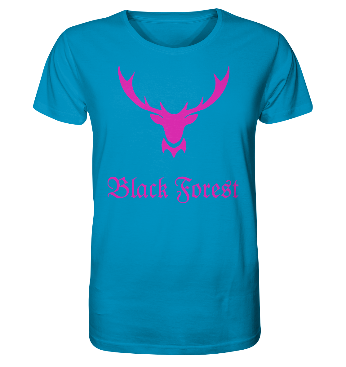 Black Forest Hirschgeweih | Organic T-Shirt