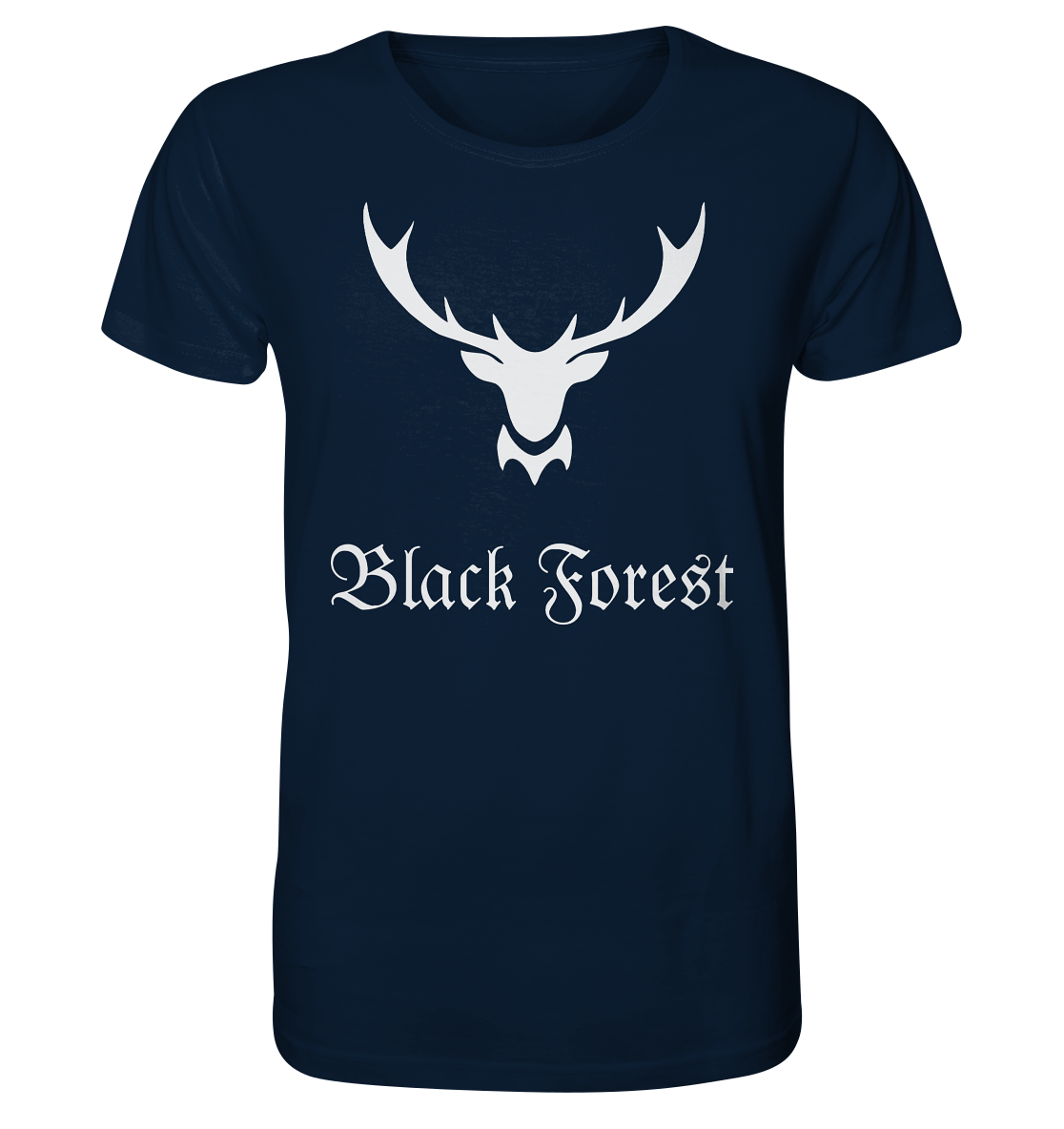 Black Forest Hirschgeweih | Organic T-Shirt