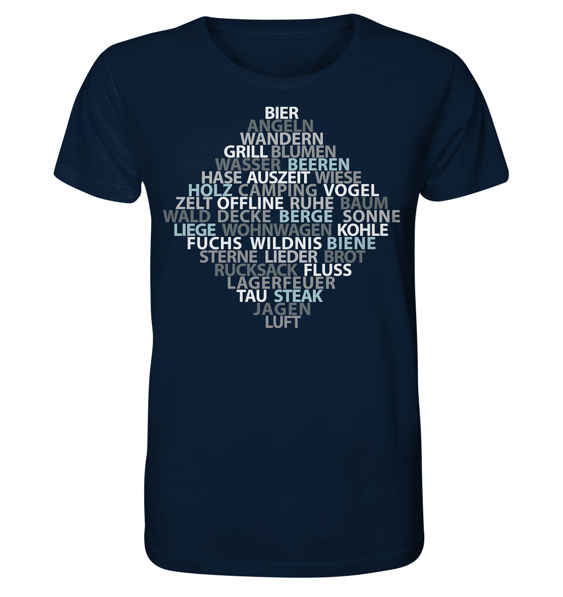 Wortsalat der Natur | Organic T-Shirt