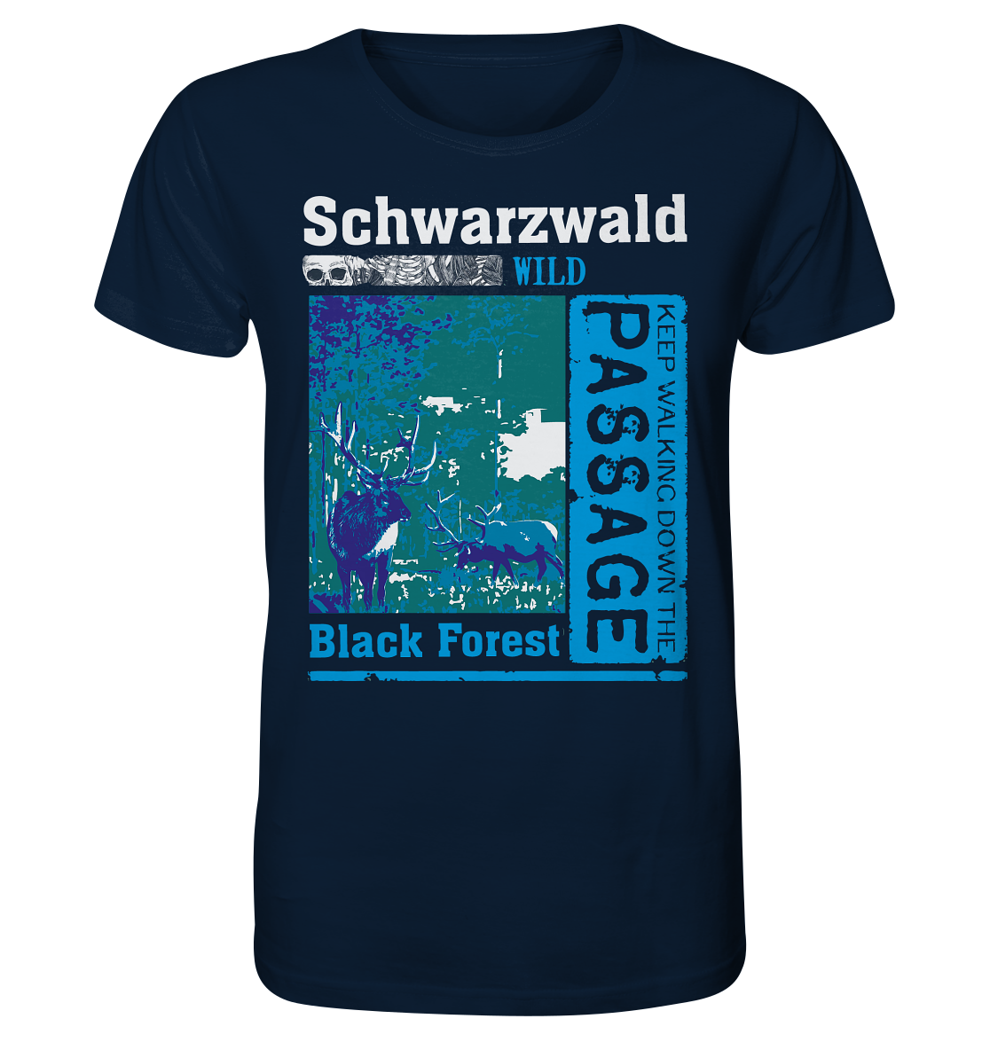 Schwarzwald Wild Passage | Bio T-Shirt Organic