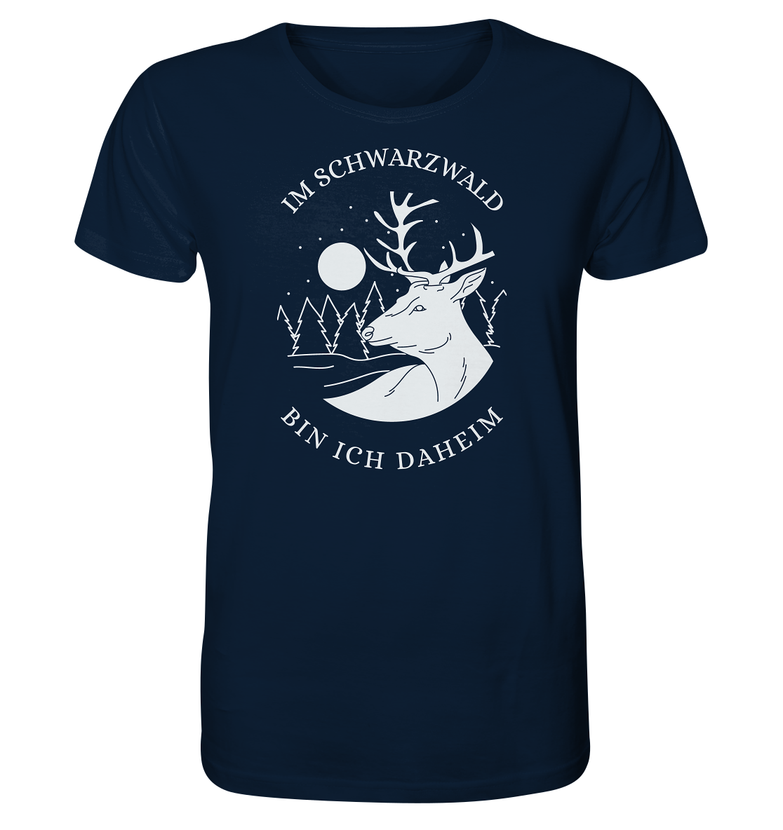 Schwarzwald Hirsch | Organic T-Shirt