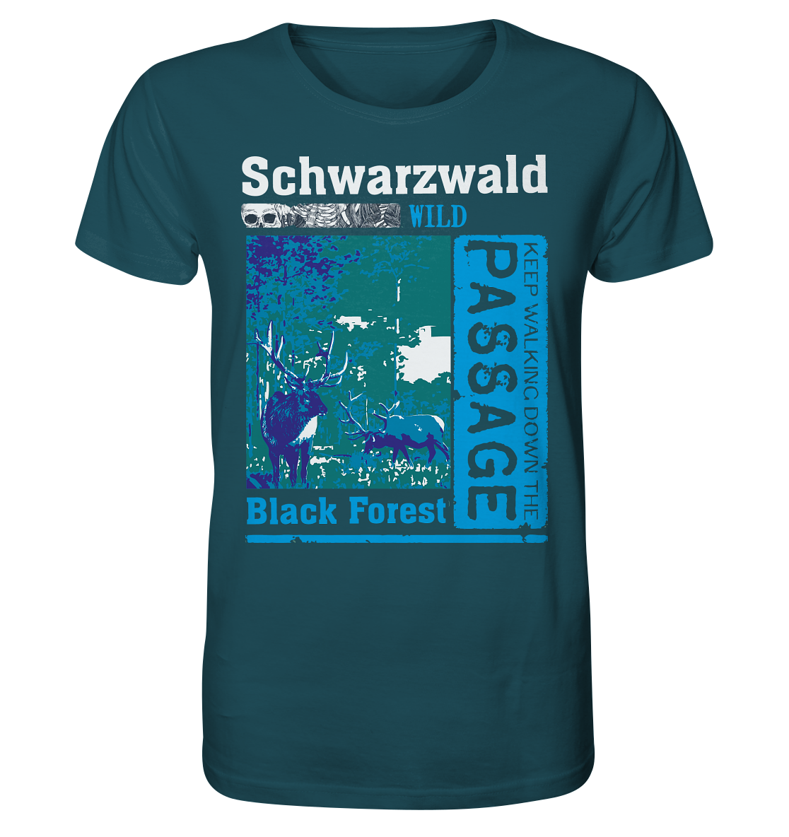 Schwarzwald Wild Passage | Bio T-Shirt Organic