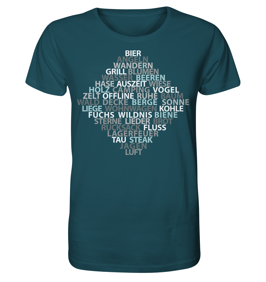 Wortsalat der Natur | Organic T-Shirt