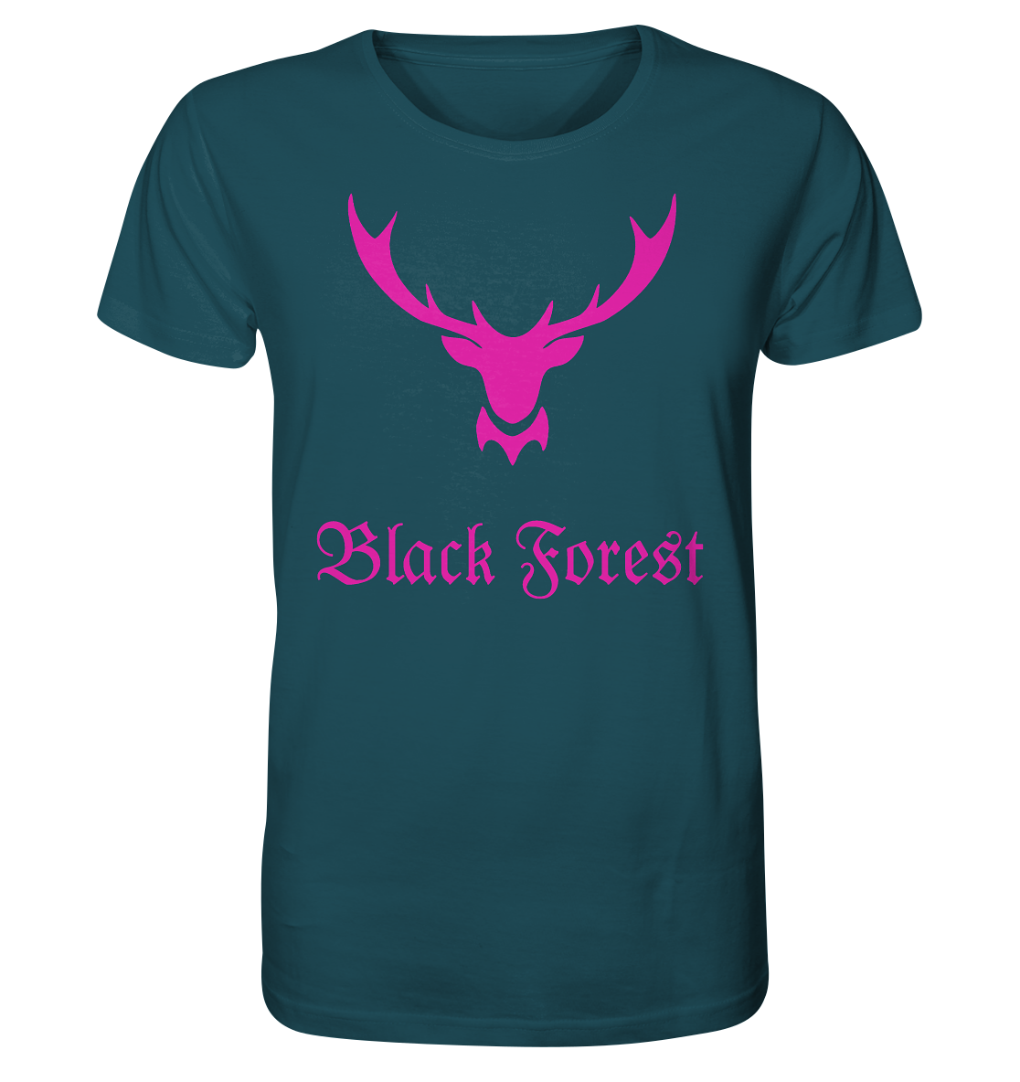 Black Forest Hirschgeweih | Organic T-Shirt
