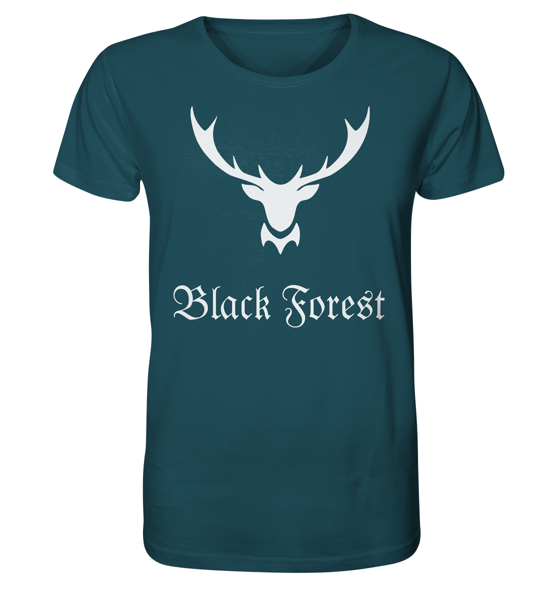 Black Forest Hirschgeweih | Organic T-Shirt