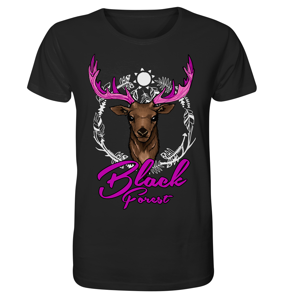 Black Forest Hirsch | Organic T-Shirt