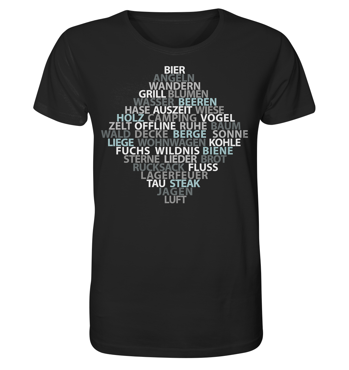 Wortsalat der Natur | Organic T-Shirt