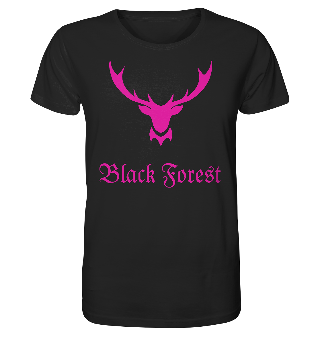 Black Forest Hirschgeweih | Organic T-Shirt