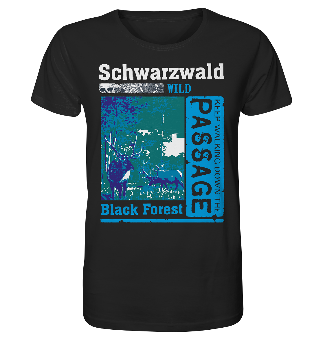 Schwarzwald Wild Passage | Bio T-Shirt Organic
