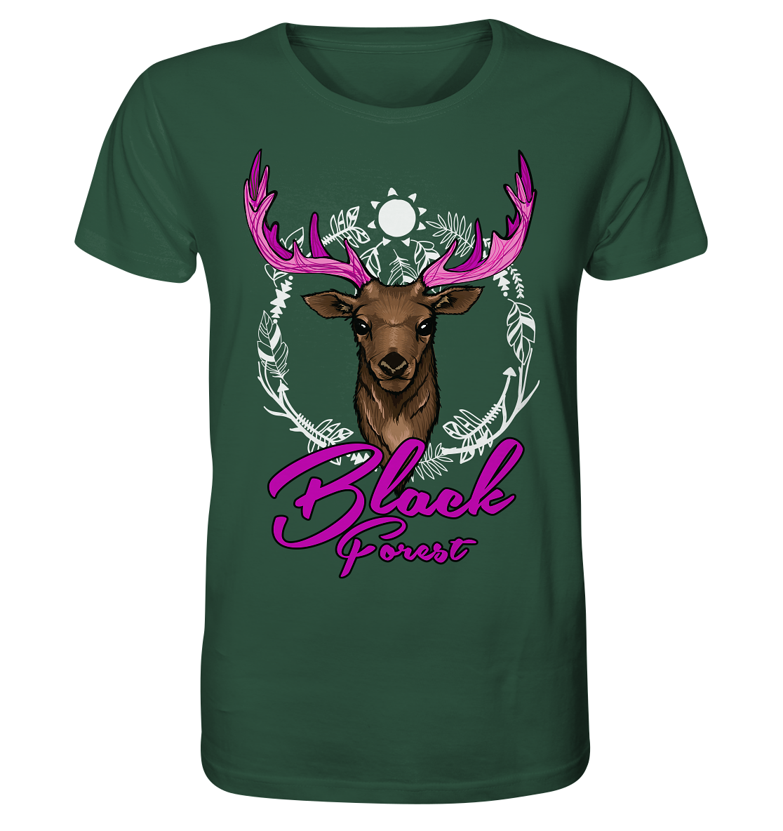 Black Forest Hirsch | Organic T-Shirt