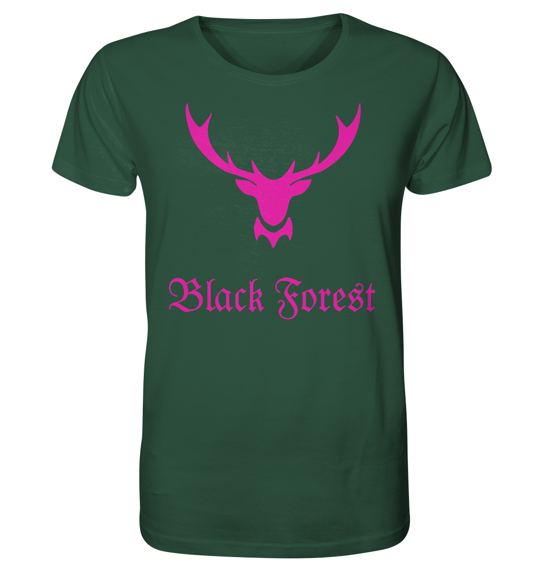 Black Forest Hirschgeweih | Organic T-Shirt