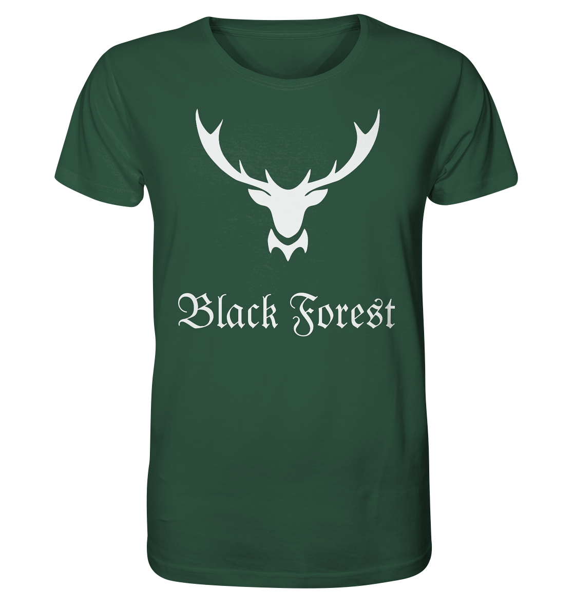 Black Forest Hirschgeweih | Organic T-Shirt