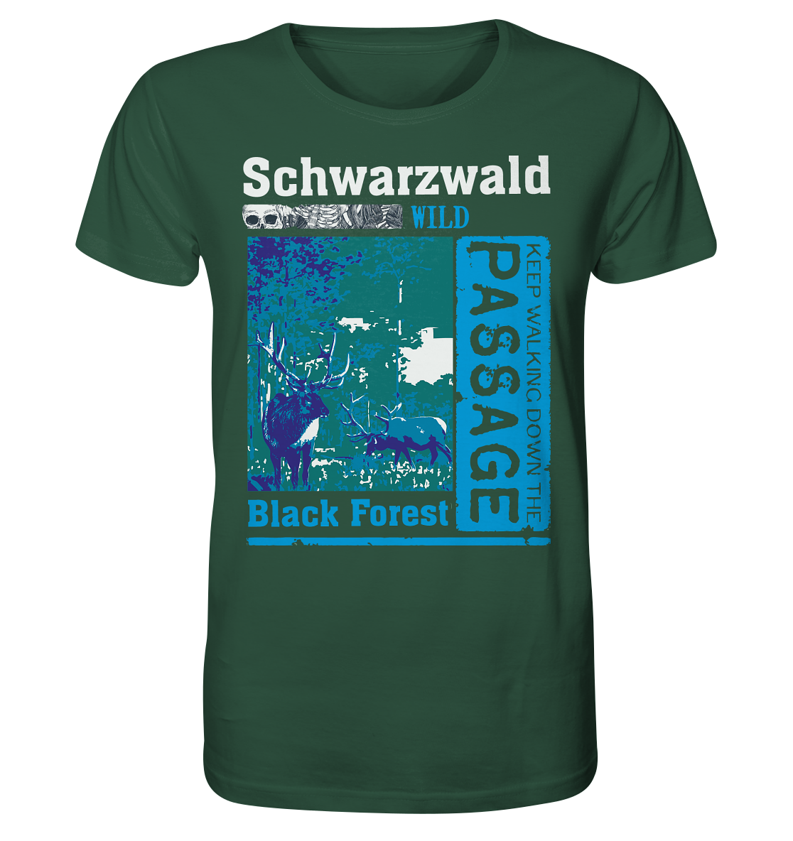 Schwarzwald Wild Passage | Bio T-Shirt Organic