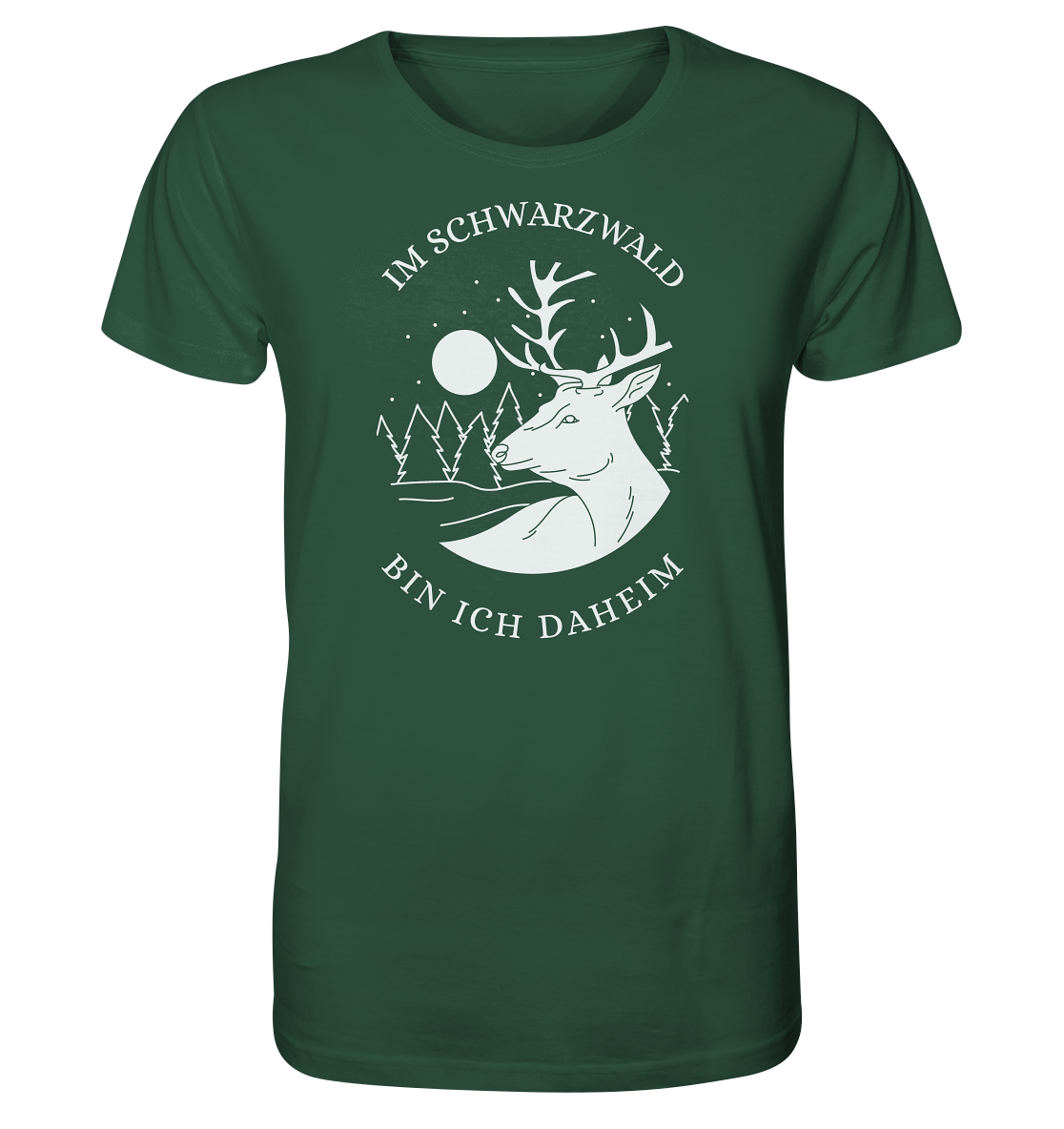 Schwarzwald Hirsch | Organic T-Shirt