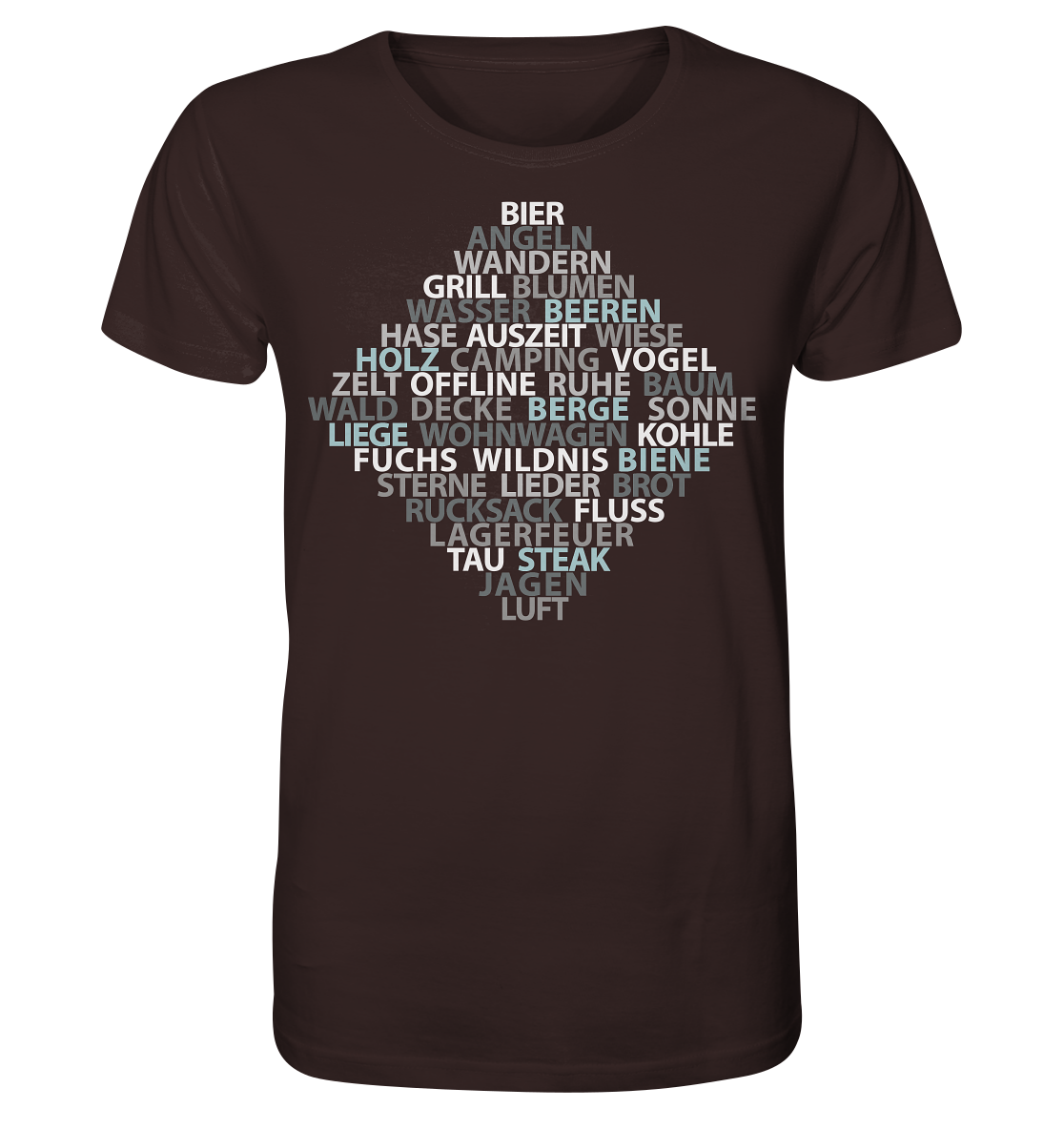 Wortsalat der Natur | Organic T-Shirt