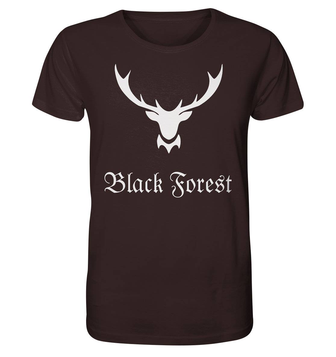Black Forest Hirschgeweih | Organic T-Shirt