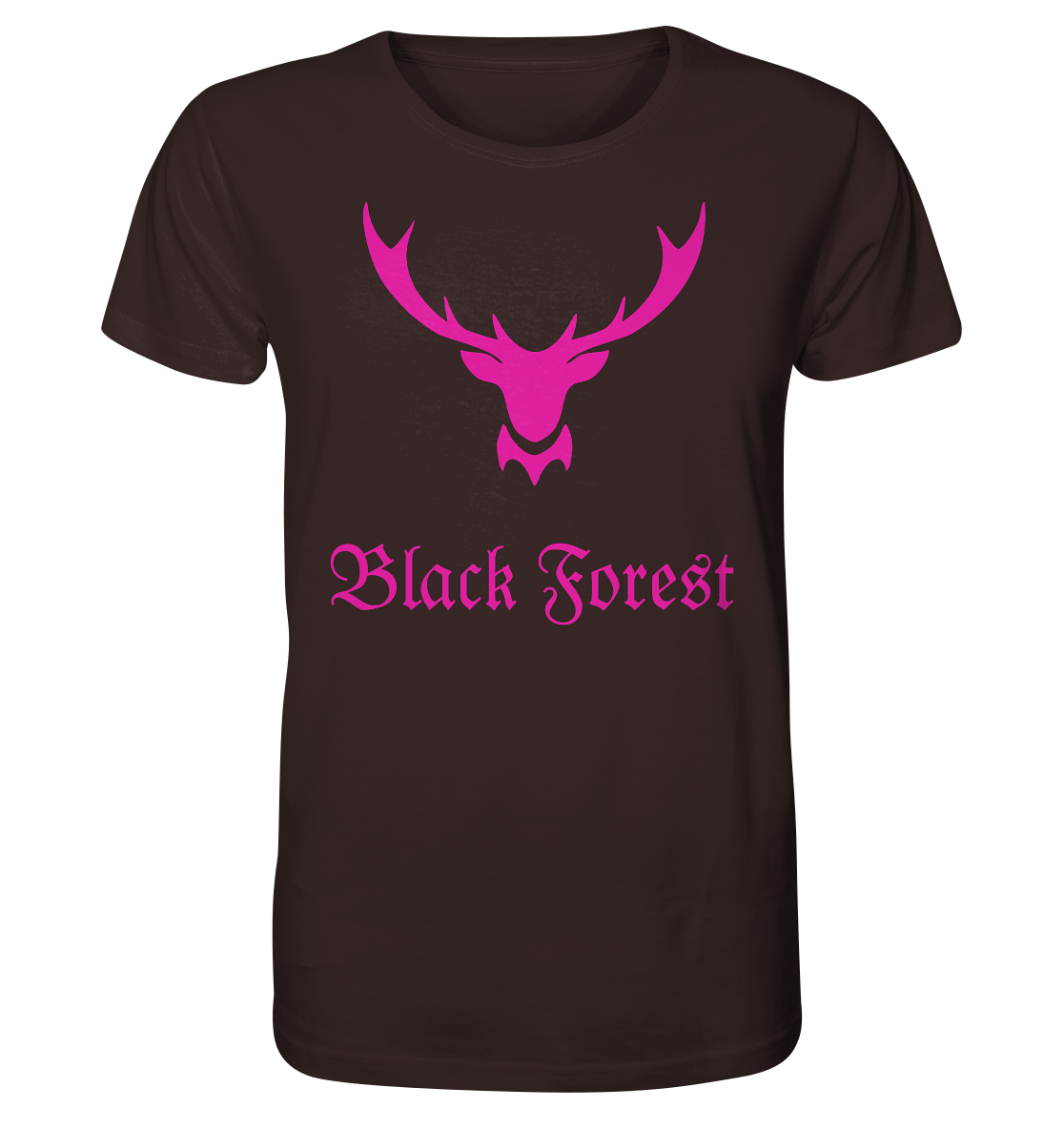 Black Forest Hirschgeweih | Organic T-Shirt