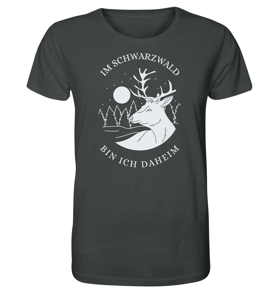 Schwarzwald Hirsch | Organic T-Shirt