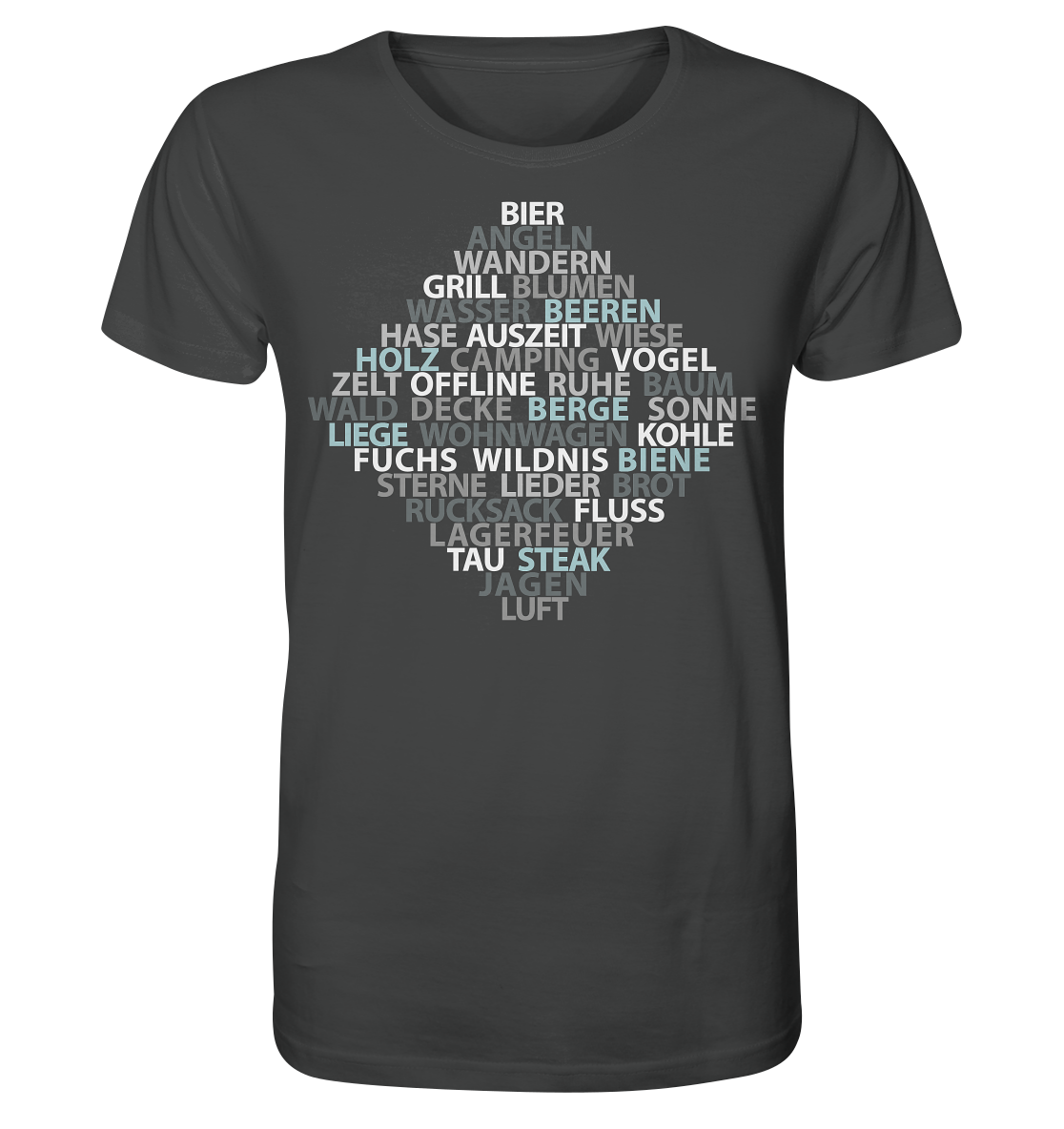 Wortsalat der Natur | Organic T-Shirt