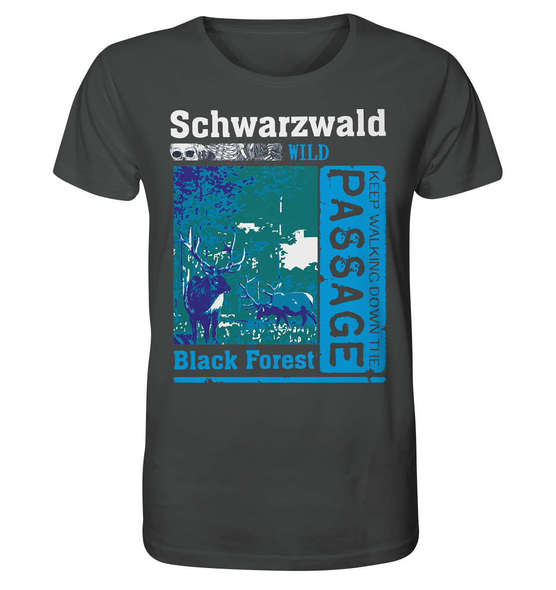 Schwarzwald Wild Passage | Bio T-Shirt Organic