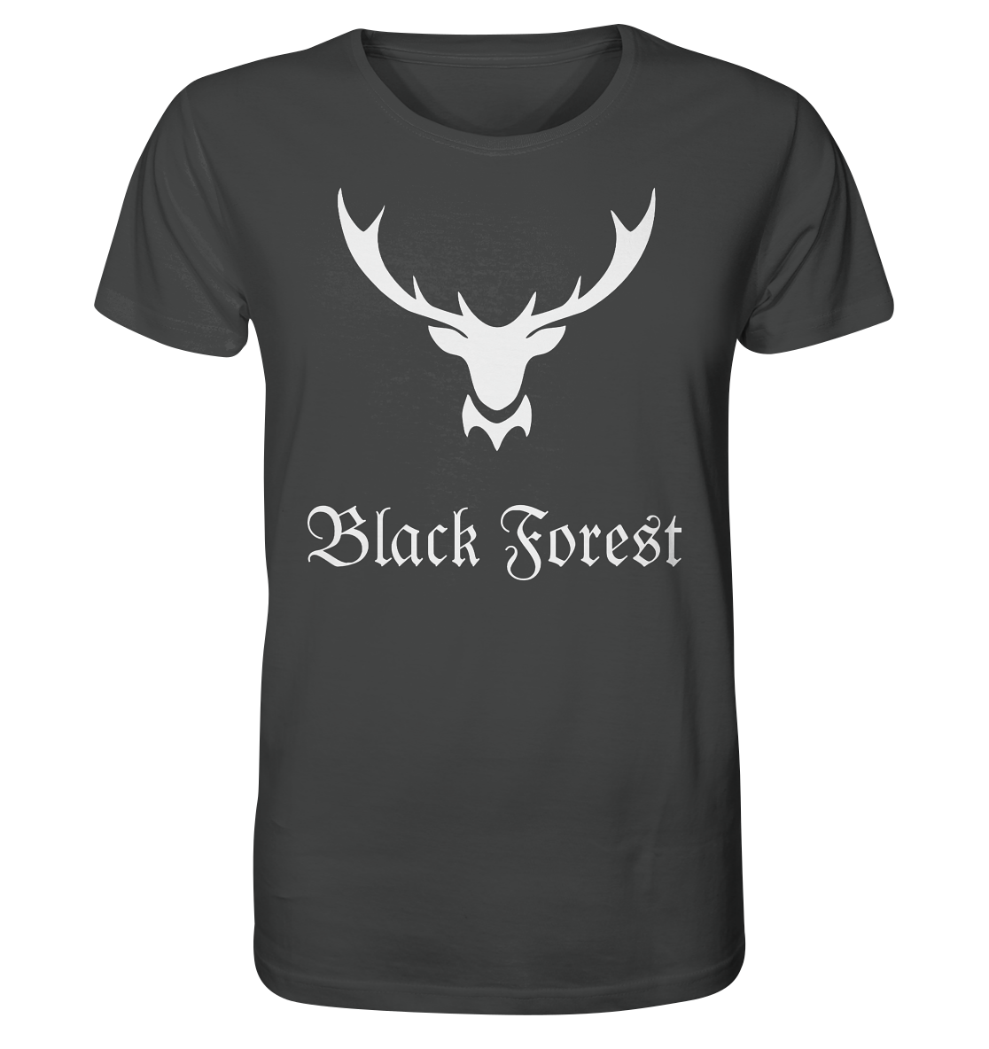 Black Forest Hirschgeweih | Organic T-Shirt