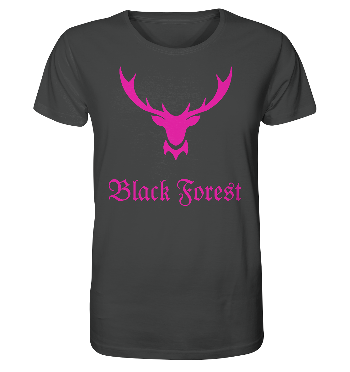 Black Forest Hirschgeweih | Organic T-Shirt