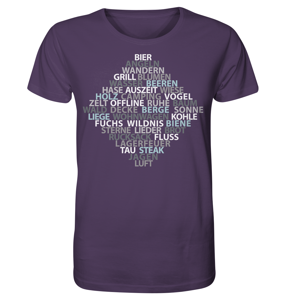Wortsalat der Natur | Organic T-Shirt