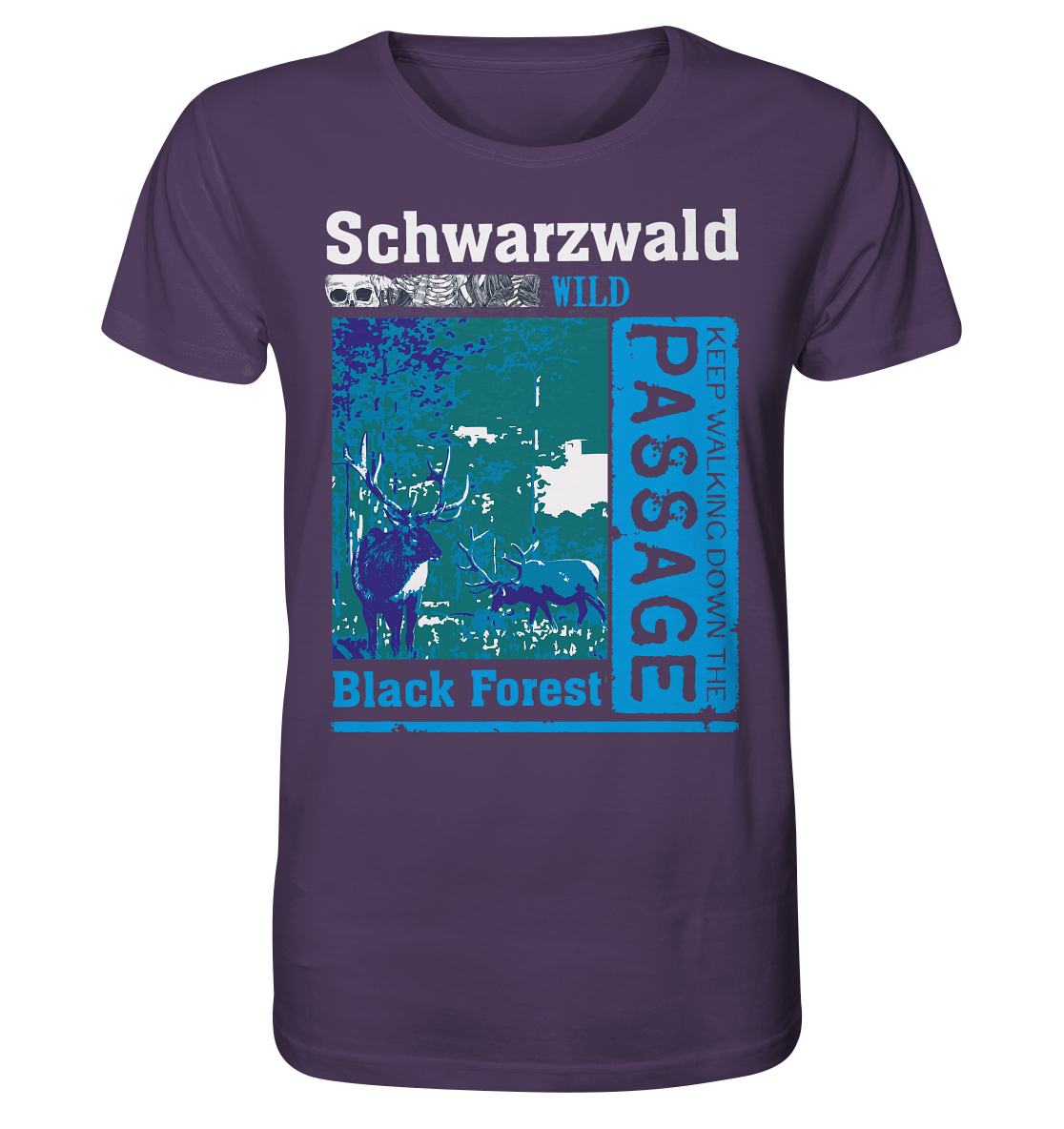 Schwarzwald Wild Passage | Bio T-Shirt Organic