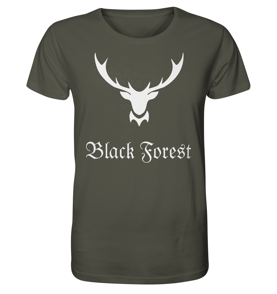 Black Forest Hirschgeweih | Organic T-Shirt