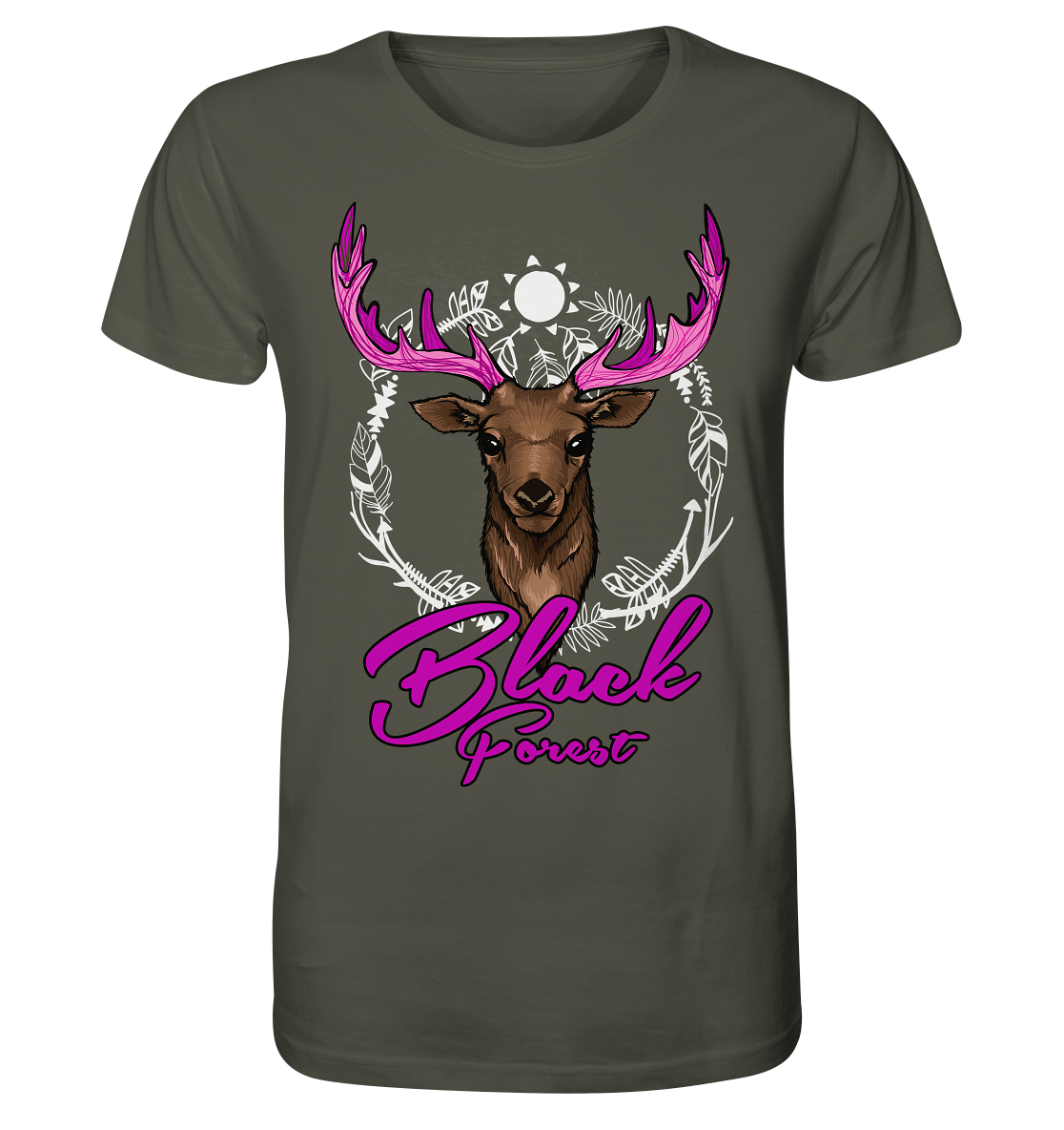 Black Forest Hirsch | Organic T-Shirt