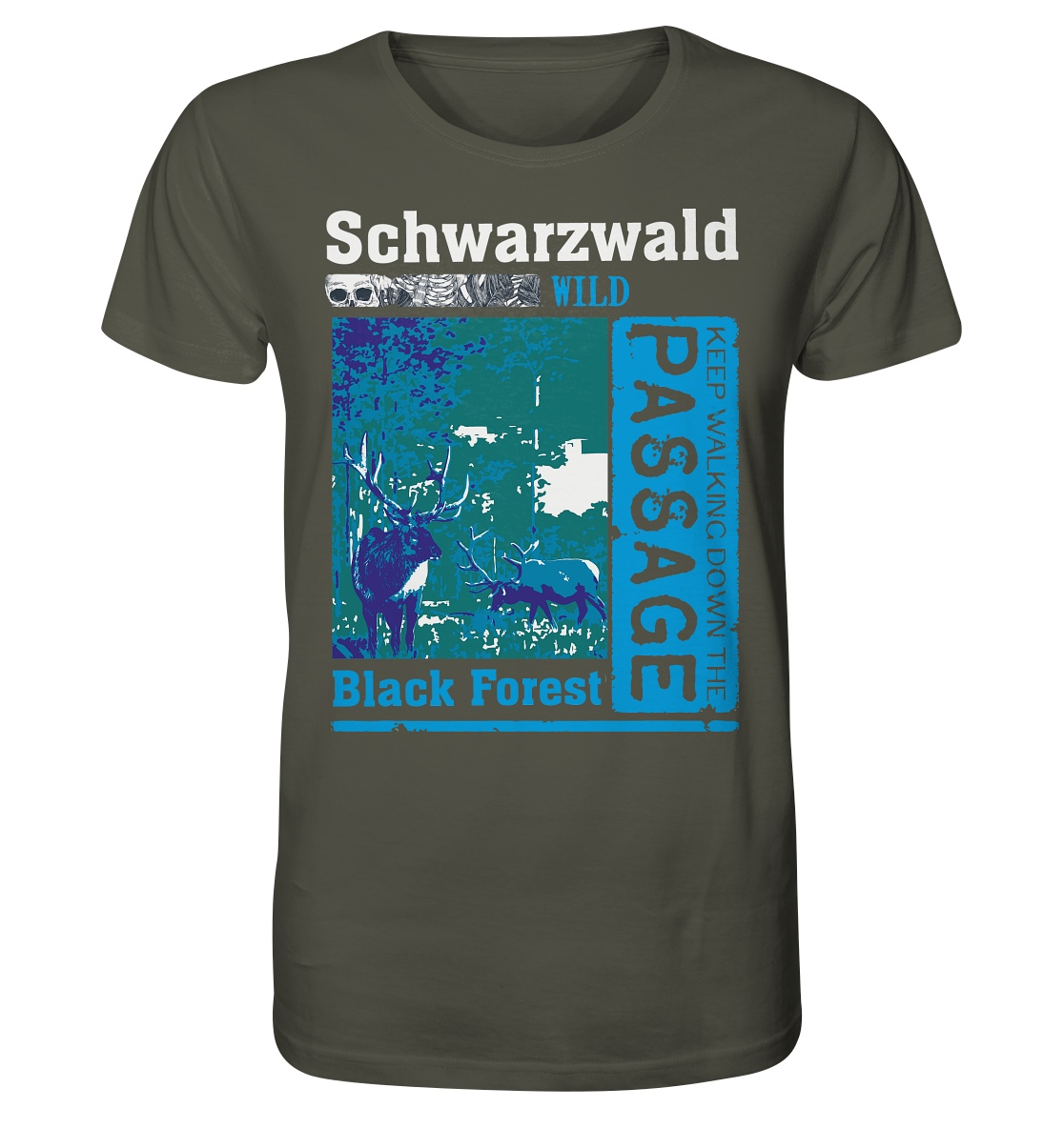 Schwarzwald Wild Passage | Bio T-Shirt Organic