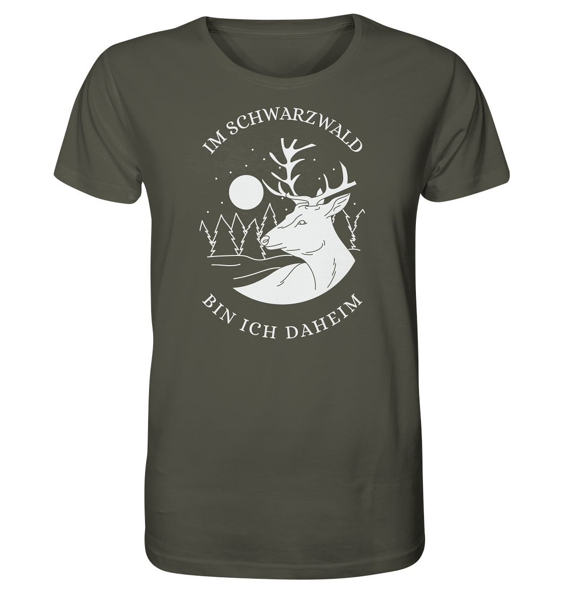 Schwarzwald Hirsch | Organic T-Shirt
