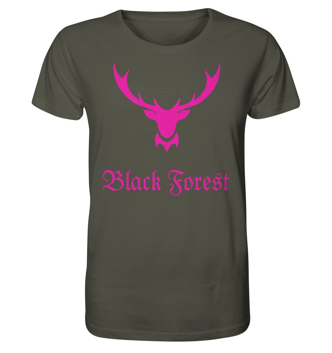 Black Forest Hirschgeweih | Organic T-Shirt