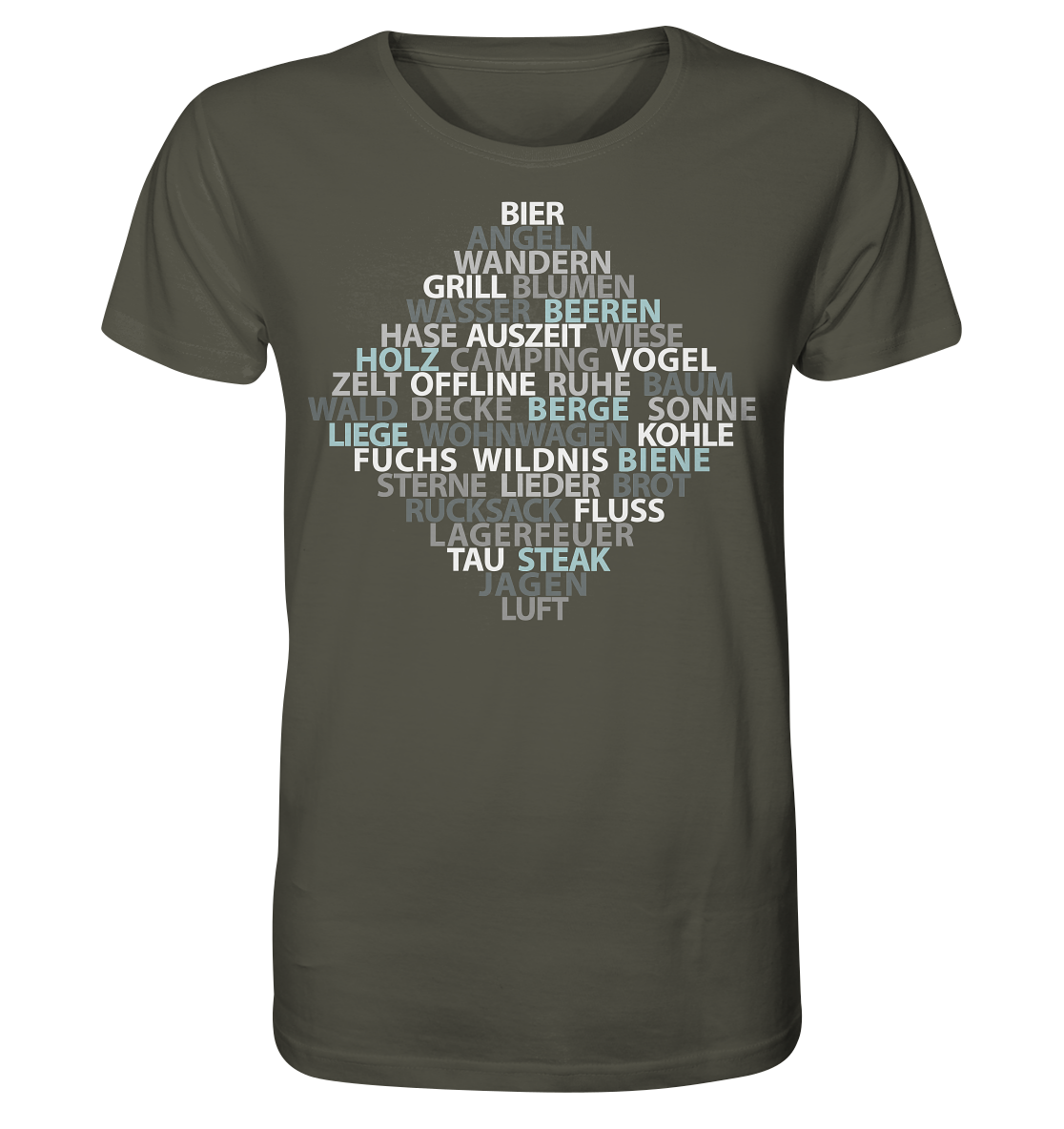Wortsalat der Natur | Organic T-Shirt