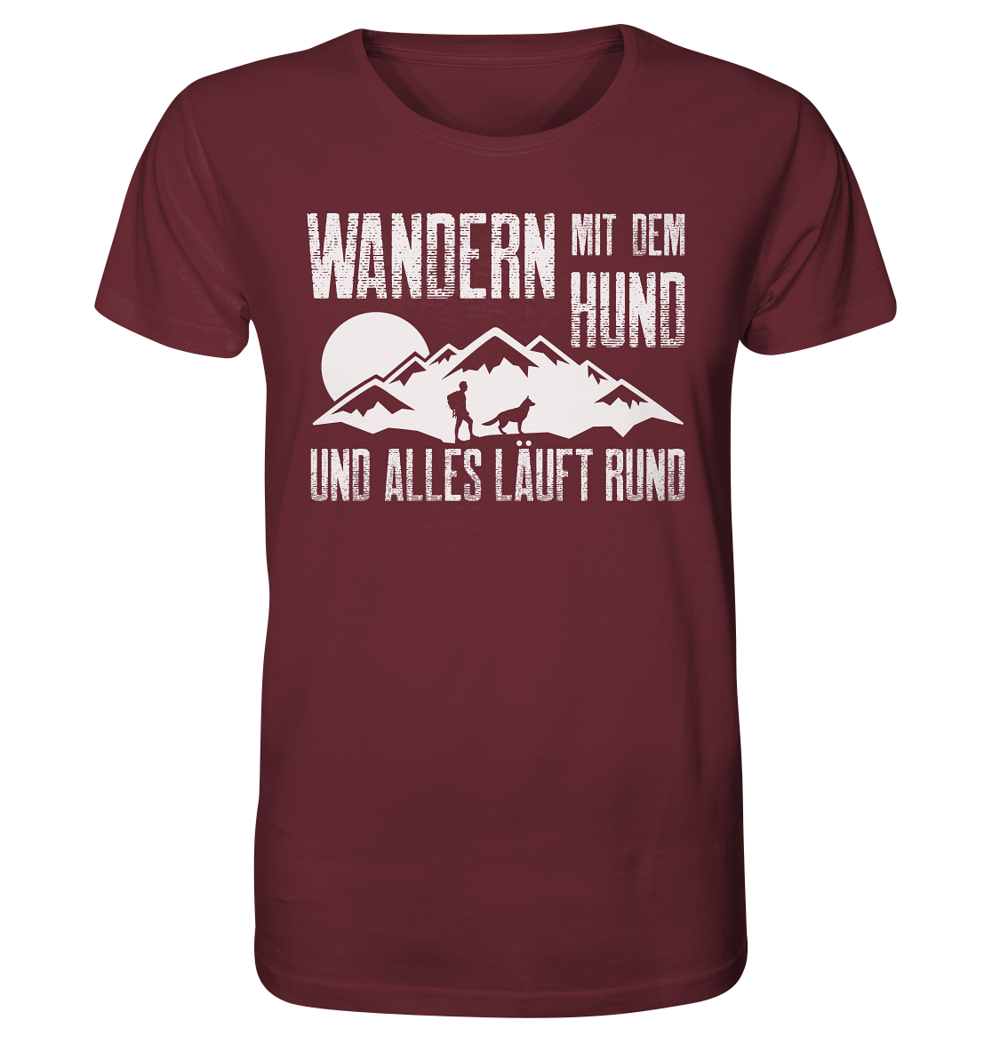 Wandern & Hund | Organic T-Shirt
