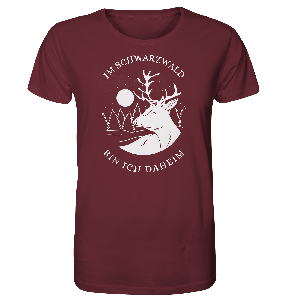 Schwarzwald Hirsch | Organic T-Shirt