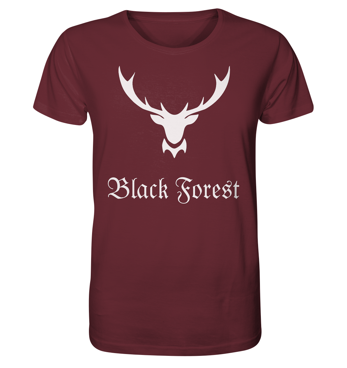 Black Forest Hirschgeweih | Organic T-Shirt