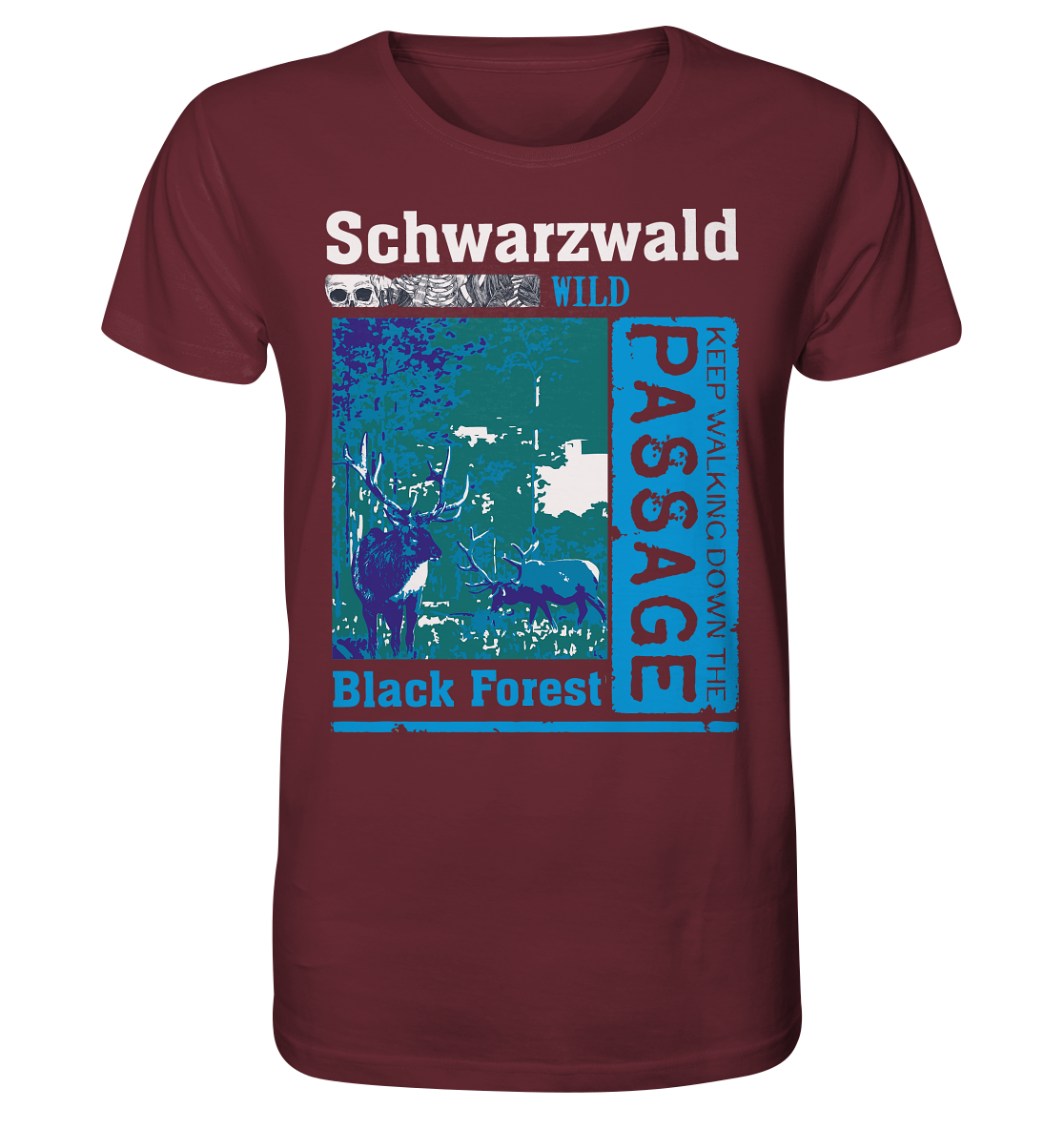 Schwarzwald Wild Passage | Bio T-Shirt Organic
